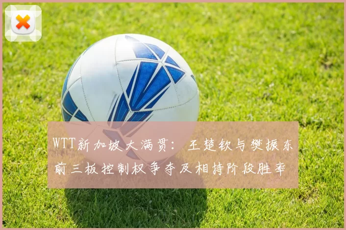 WTT新加坡大满贯:王楚钦与樊振东前三板控制权争夺及相持阶段胜率统计